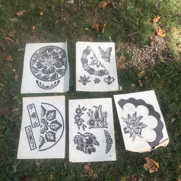 Vintage Etching Designs Nature Butterfly Home 5